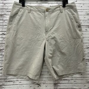 Ascend Shorts Athletic Beige Mens 36 Lightweight Zip Pockets Stretch Outdoor